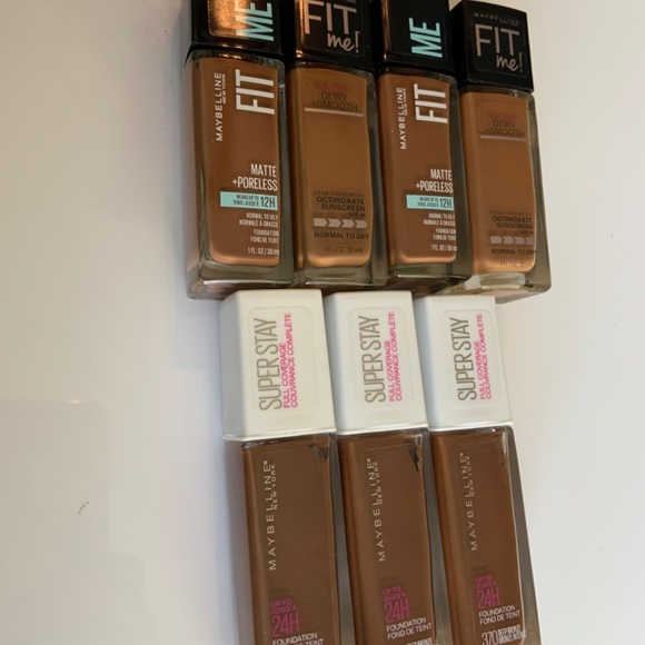 Maybelline Liquid Foundation Bulk Lot of 7 - Picture 4 of 5